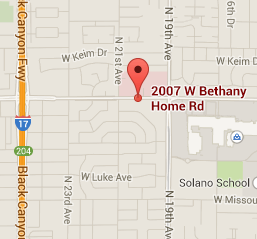 Map - 2007 W. Bethany Home Road, Phoenix, AZ