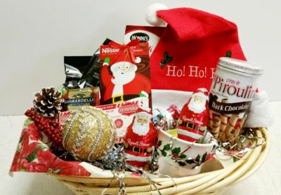 Santa's gift basket