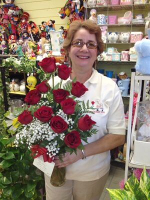 Tina's Roses in shop