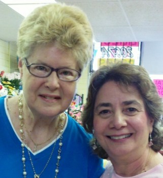 Pamela Smith and Tina Ashburn at Roadrunner Florist