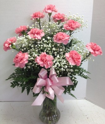 pink carnations