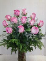 pink roses with limon