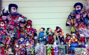 clown section