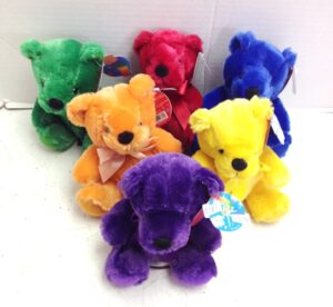 rainbow of bears