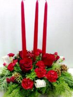 3 candle centerpiece