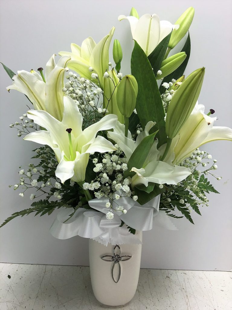 A Touch of Blue | $100-$149.99, Celebrations of Life, Funeral: Bouquets ...