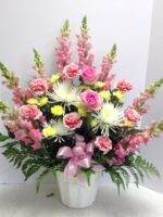 Serendipity Pink Funeral Flowers
