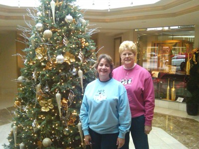 Pamela and Tina wish you a Merry Christmas