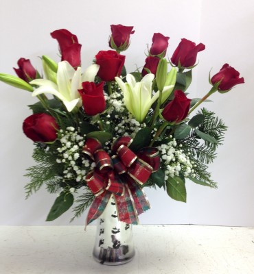 Awesome Christmas Roses and Lilies
