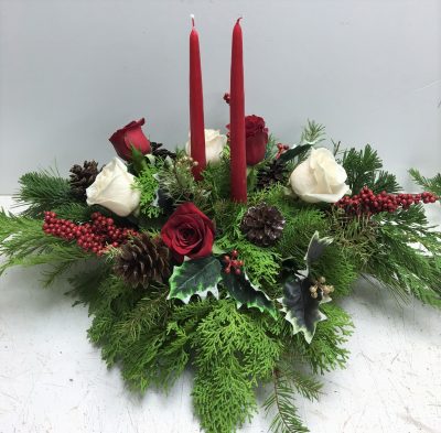 Christmas traditional centerpiece