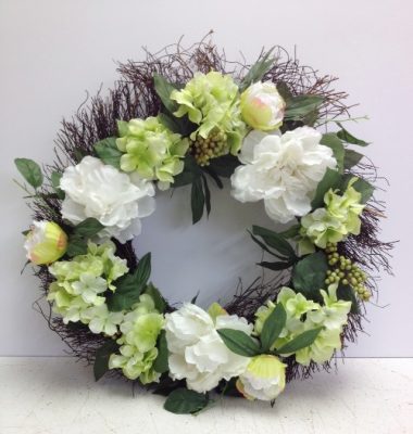 Silk wreath