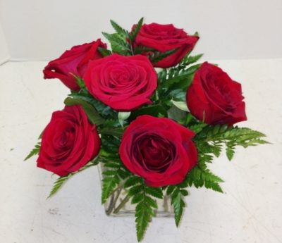 Short sassy Red Roses