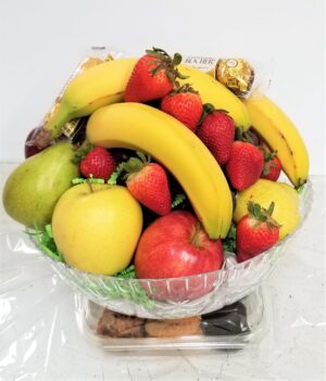 Pedestal fruit basket