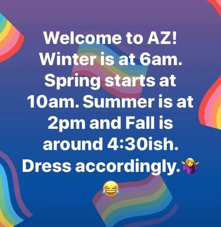 Welcome to Arizona