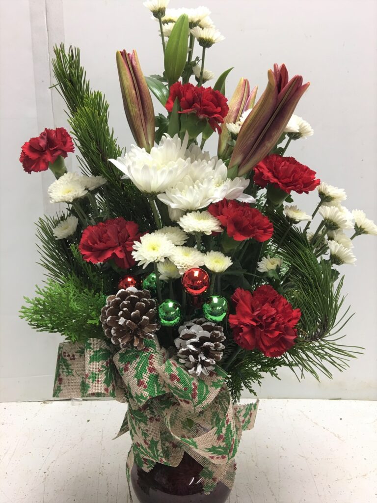 Merry Beautiful Bouquet | $75-$99.99, Christmas, Christmas: Arrangements