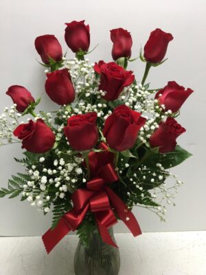 Dazzling Red Roses