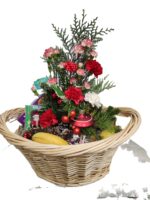 Holiday Fruit and Flowers